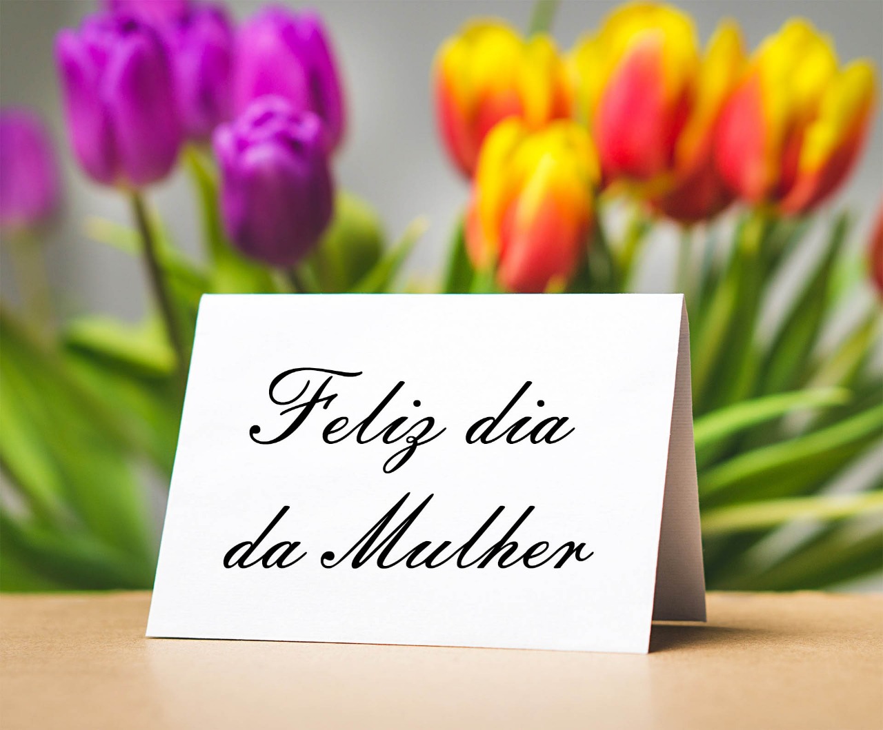 Feliz dia da Mulher